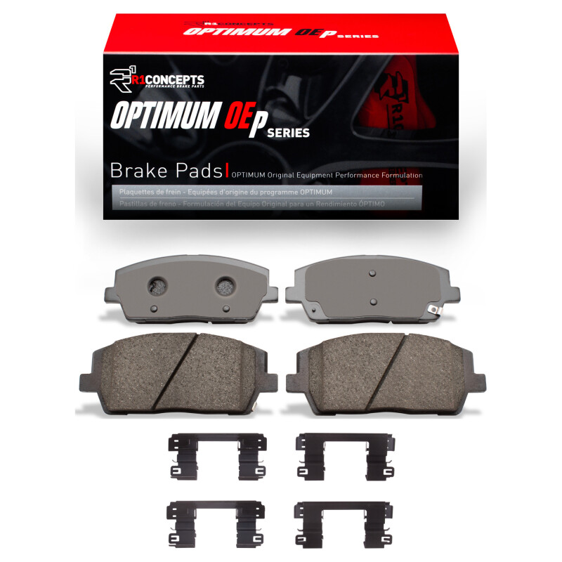 Hyundai Palisade Brake Pads - Front - R1 Concepts - Optimum OE - `20-`25
